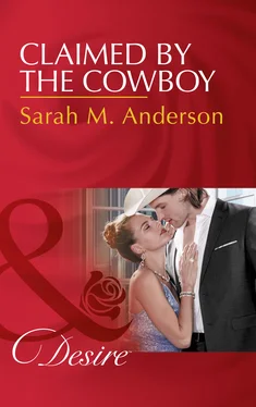Sarah Anderson Claimed By The Cowboy обложка книги