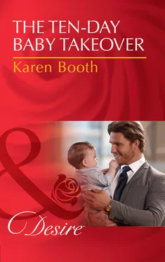 Karen Booth The Ten-Day Baby Takeover обложка книги