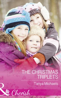 Tanya Michaels The Christmas Triplets обложка книги