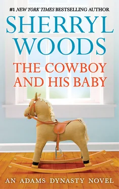 Sherryl Woods The Cowboy and His Baby обложка книги