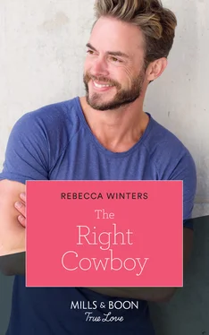 Rebecca Winters The Right Cowboy обложка книги