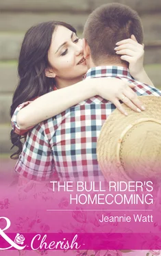 Jeannie Watt The Bull Rider's Homecoming обложка книги