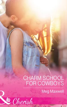 Meg Maxwell Charm School For Cowboys обложка книги