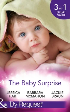 Barbara McMahon The Baby Surprise: Juggling Briefcase & Baby обложка книги