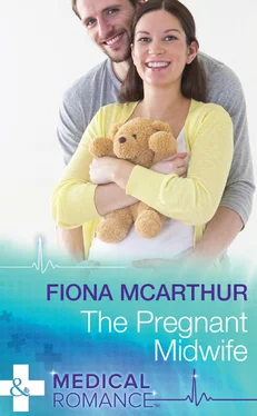 Fiona McArthur The Pregnant Midwife обложка книги