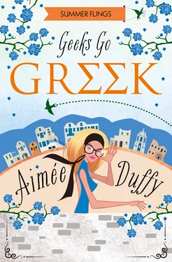 Aimee Duffy Geeks Go Greek обложка книги