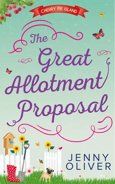 Jenny Oliver The Great Allotment Proposal обложка книги