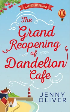 Jenny Oliver The Grand Reopening Of Dandelion Cafe обложка книги