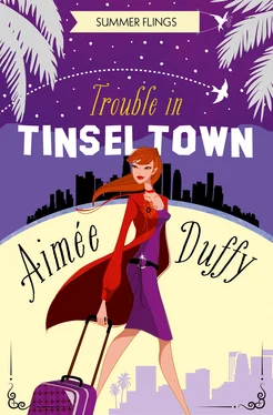 Aimee Duffy Trouble in Tinseltown обложка книги