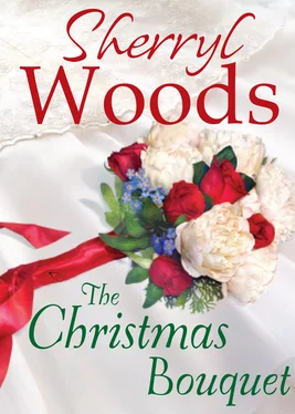 Sherryl Woods The Christmas Bouquet обложка книги