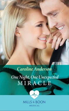 Caroline Anderson One Night, One Unexpected Miracle обложка книги