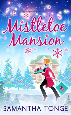 Samantha Tonge Mistletoe Mansion обложка книги