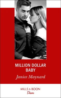 Janice Maynard Million Dollar Baby обложка книги
