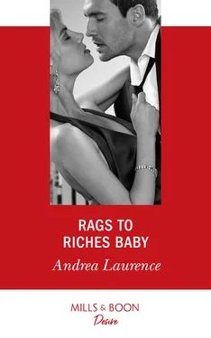 Andrea Laurence Rags To Riches Baby обложка книги