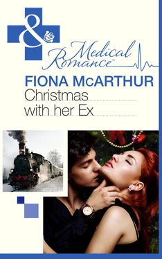 Fiona McArthur Christmas with Her Ex обложка книги
