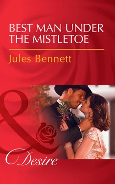 Jules Bennett Best Man Under The Mistletoe обложка книги