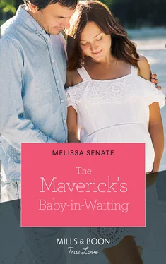 Melissa Senate The Maverick's Baby-In-Waiting обложка книги