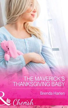Brenda Harlen The Maverick's Thanksgiving Baby обложка книги