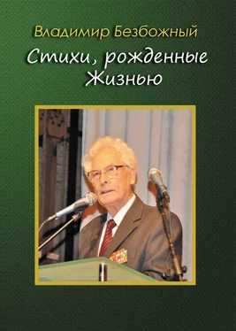 Владимир Безбожный Стихи, рождённые Жизнью обложка книги