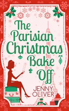 Jenny Oliver The Parisian Christmas Bake Off обложка книги