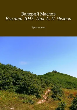 Валерий Маслов Высота 1045. Пик А. П. Чехова. Третья книга обложка книги