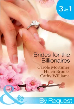 HELEN BROOKS Brides for the Billionaires: The Billionaire's Marriage Bargain / The Billionaire's Marriage Mission / Bedded at the Billionaire's Convenience обложка книги