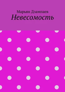 Марьян Дзампаев Невесомость обложка книги