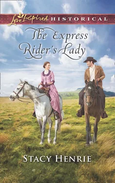 Stacy Henrie The Express Rider's Lady обложка книги