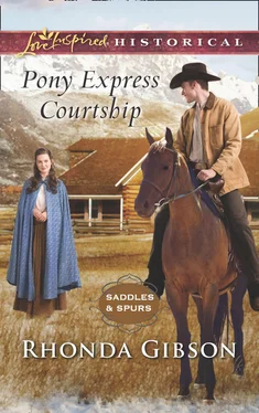 Rhonda Gibson Pony Express Courtship обложка книги