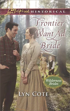 Lyn Cote Frontier Want Ad Bride обложка книги