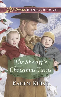 Karen Kirst The Sheriff's Christmas Twins обложка книги