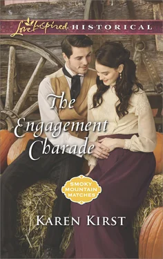 Karen Kirst The Engagement Charade обложка книги