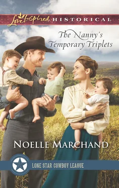 Noelle Marchand The Nanny’s Temporary Triplets обложка книги