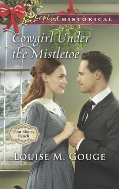 Louise Gouge Cowgirl Under The Mistletoe обложка книги