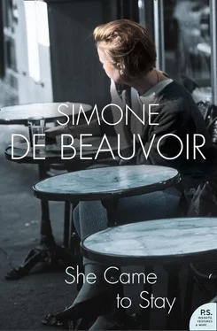 Simone Beauvoir She Came to Stay обложка книги