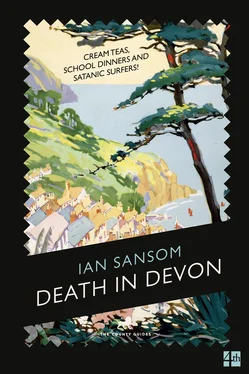 Ian Sansom Death in Devon обложка книги