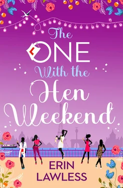 Erin Lawless The One with the Hen Weekend обложка книги