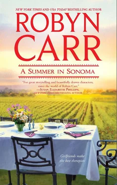 Robyn Carr A Summer in Sonoma обложка книги