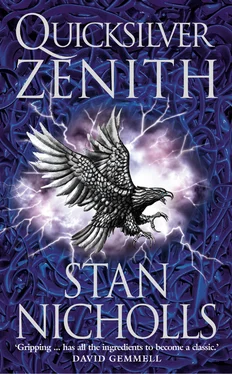 Stan Nicholls Quicksilver Zenith обложка книги