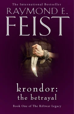 Raymond Feist Krondor: The Betrayal обложка книги