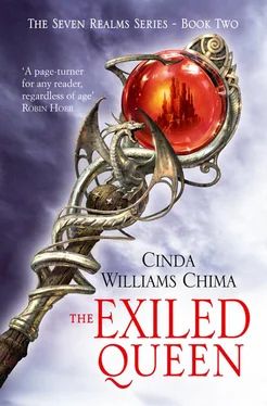 Cinda Chima The Exiled Queen обложка книги
