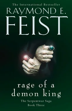 Raymond Feist Rage of a Demon King обложка книги