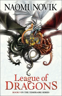 Naomi Novik League of Dragons обложка книги