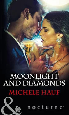 Michele Hauf Moonlight and Diamonds обложка книги