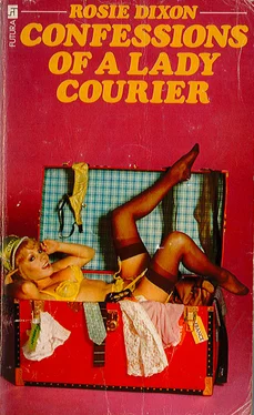 Rosie Dixon Confessions of a Lady Courier обложка книги