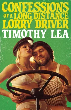 Timothy Lea Confessions of a Long Distance Lorry Driver обложка книги