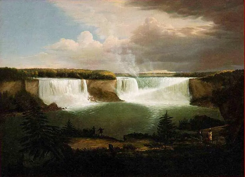 Алван Фишер Общий вид на Ниагарский водопад 1820 Рафаэль Пил 17741825 - фото 14