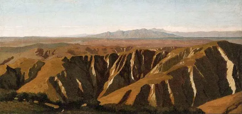 Илайхью Веддер 18361923 Вольтерра 1860 Холст масло 311x649 Илайхью - фото 31