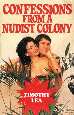 Timothy Lea Confessions from a Nudist Colony обложка книги