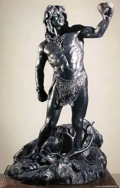 Василий Алексеевич Ватагин 18841969 Кроманьонец с северным оленем Первый - фото 65